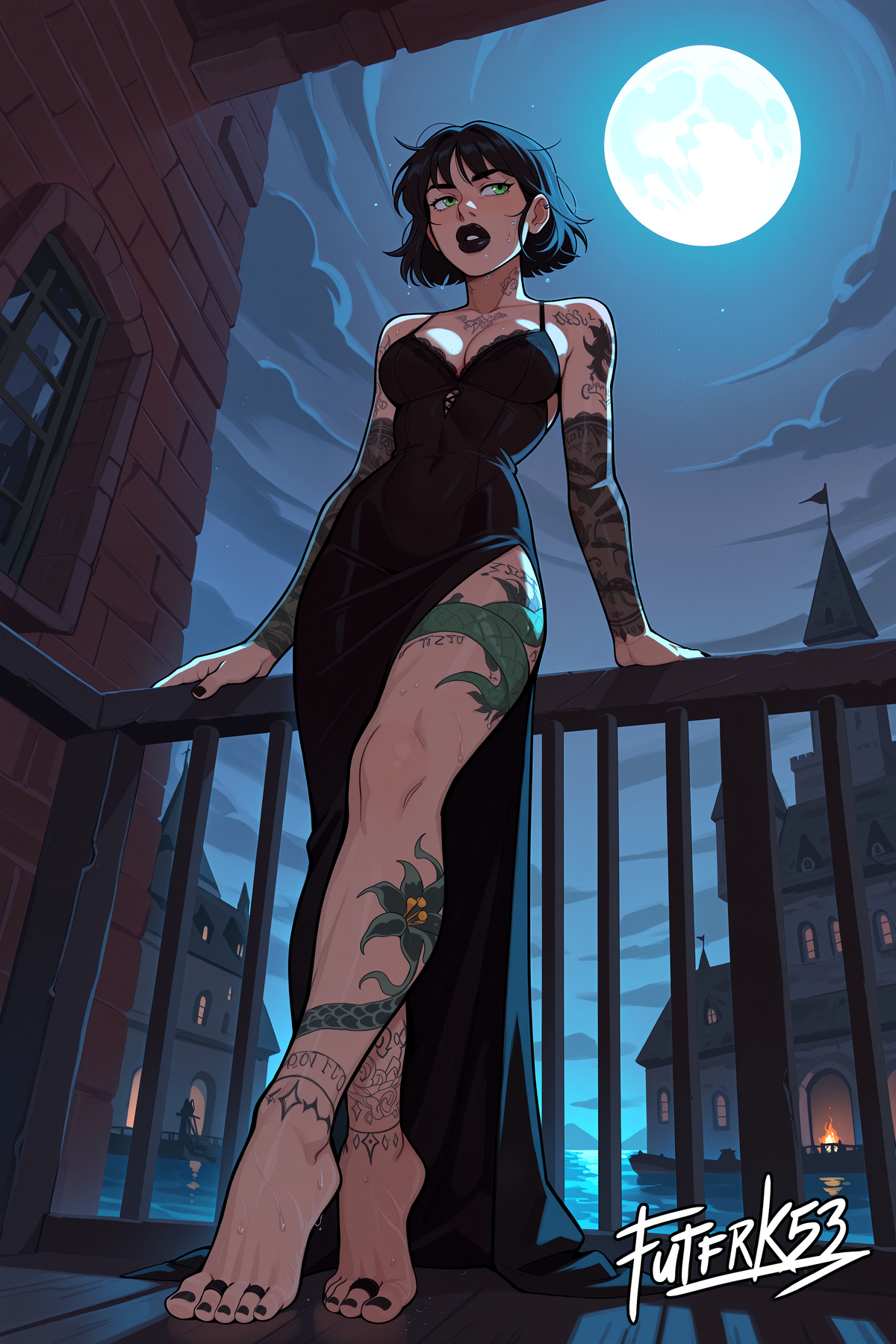 Powerpuff Witching Hour 01 Buttercup V2 | Rolled Poster Art