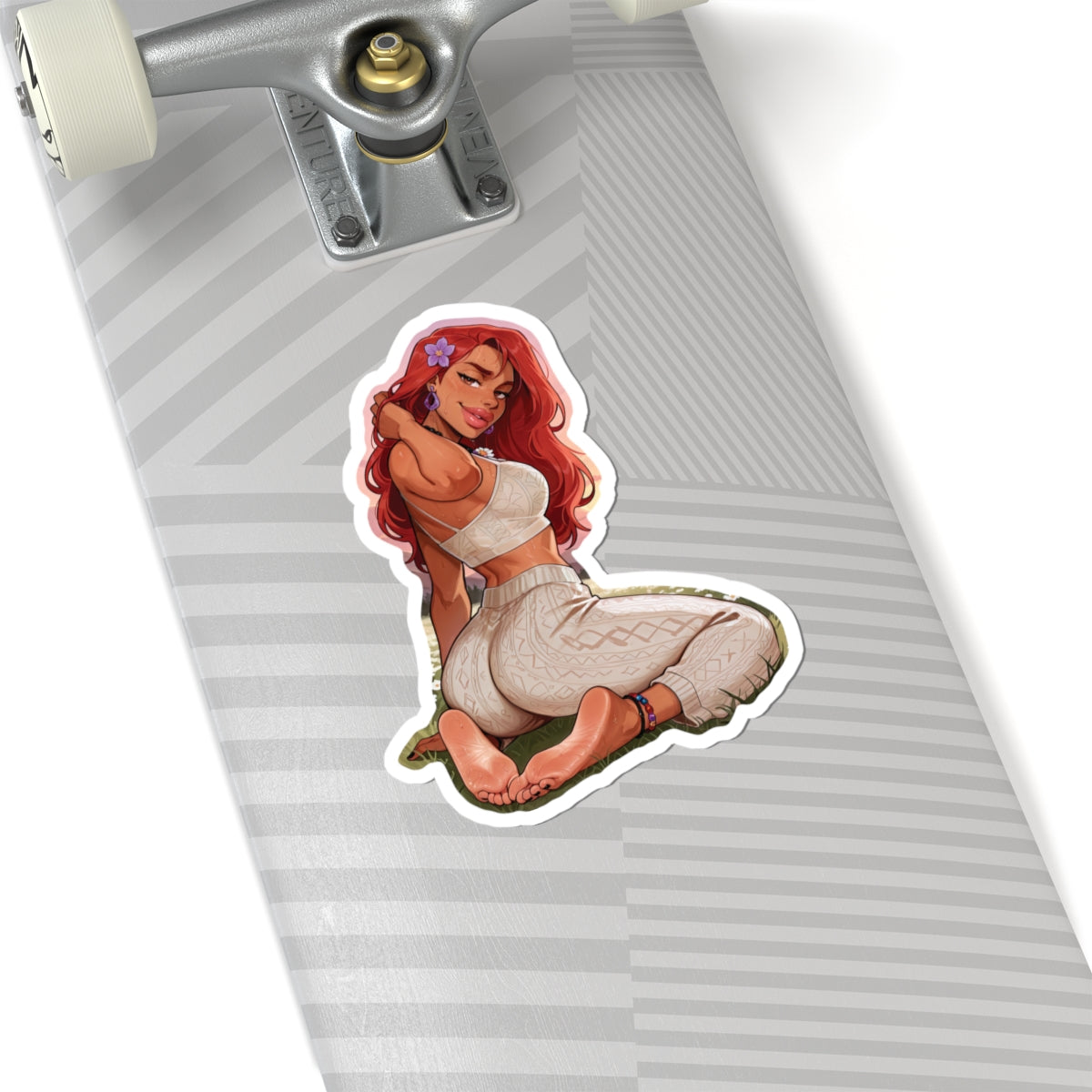Hippie Girls Feet 10, Roxanne Rover (Human) V1 | Kiss-Cut Sticker