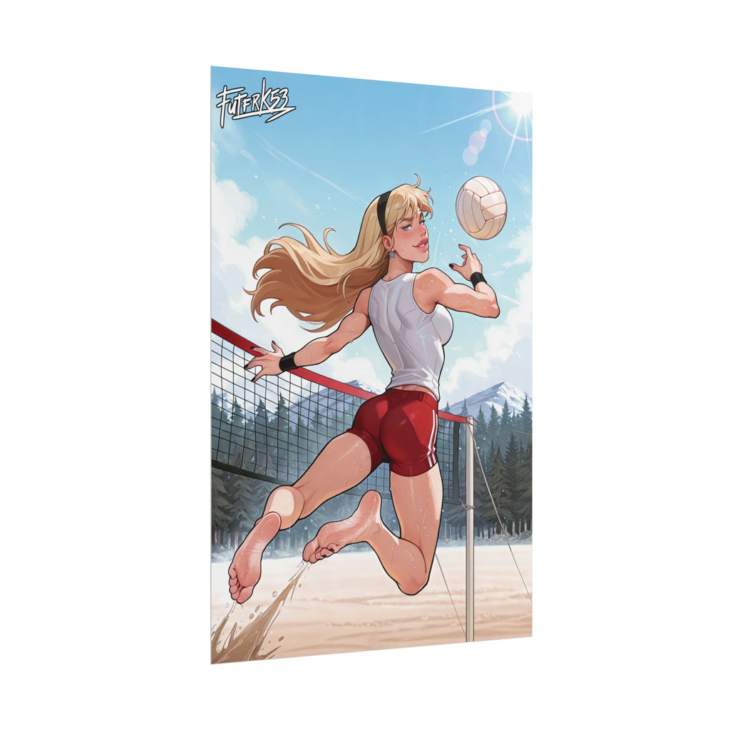Summer Camp Feet 07, Wonder Girl V1 | Rolled Poster Art