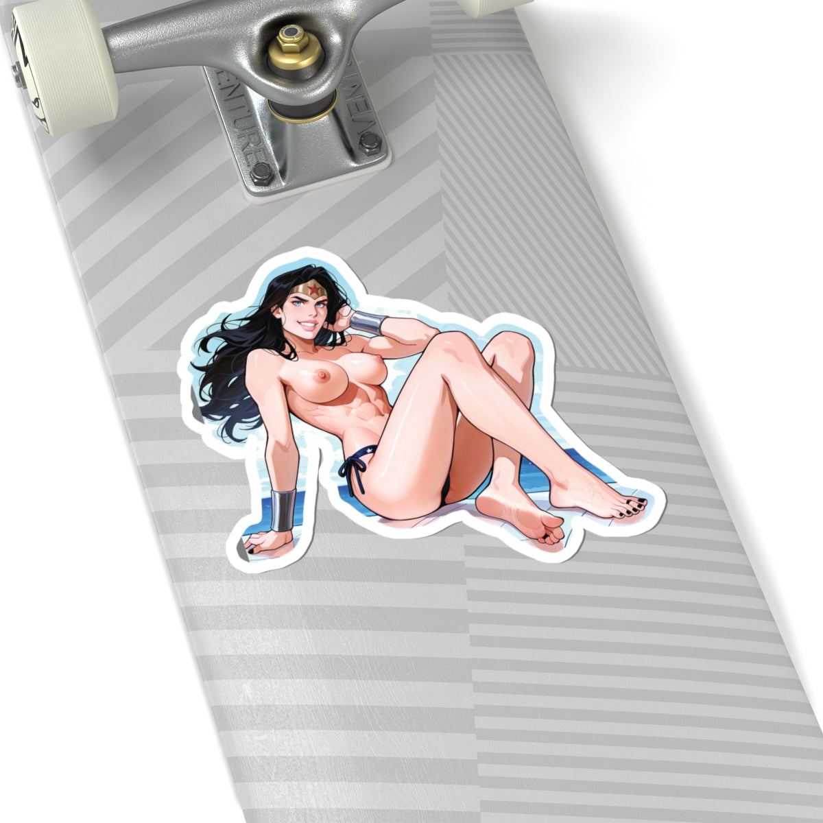 Definitive Series Feet 02, Wonder Woman V2 | Kiss-Cut Sticker