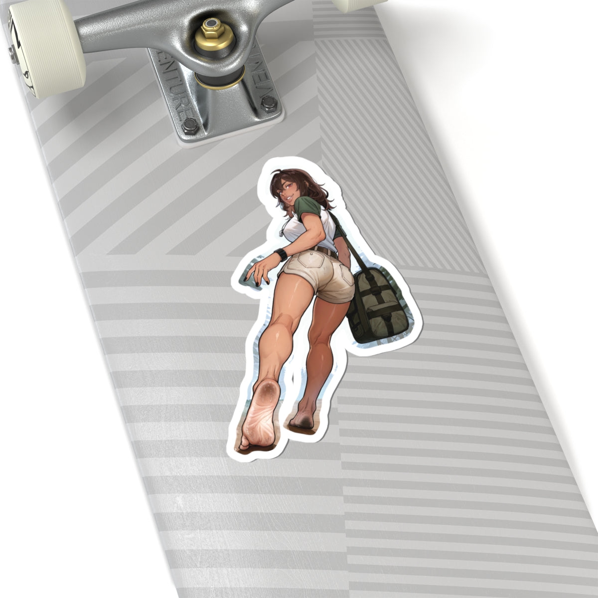 Summer Camp Feet 01, Ms. Marvel Kamala Khan V1 | Kiss-Cut Sticker