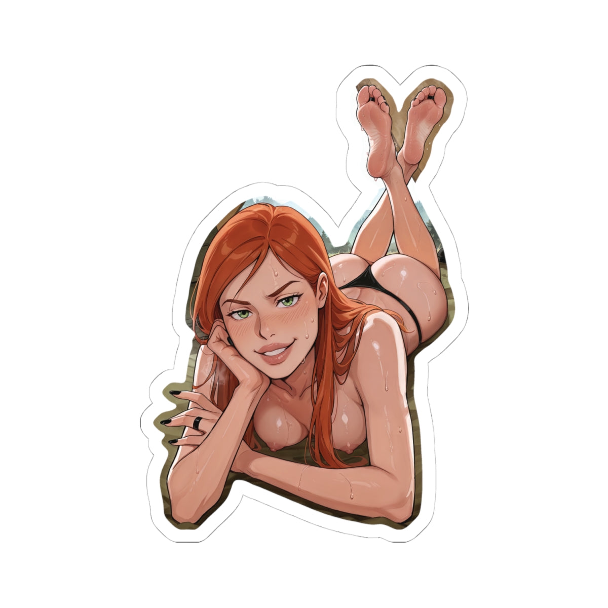 Summer Camp Feet 02, Gwen Tennyson V2 | Kiss-Cut Sticker