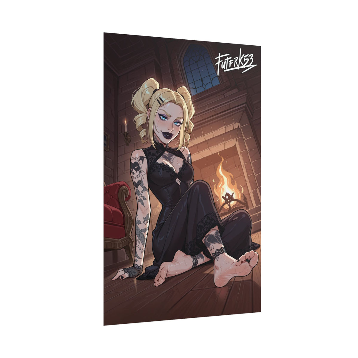 Powerpuff Witching Hour 01 Bubbles | Rolled Poster Art