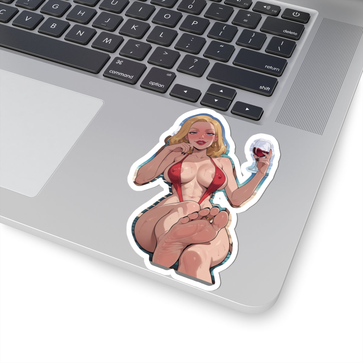 Swimsuit Babes Feet 02, Beth Smith | Kiss-Cut Sticker