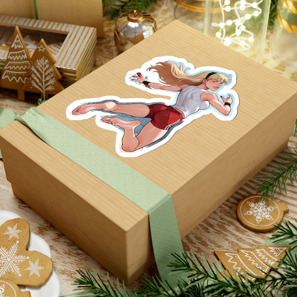 Summer Camp Feet 07, Wonder Girl V1 | Kiss-Cut Sticker