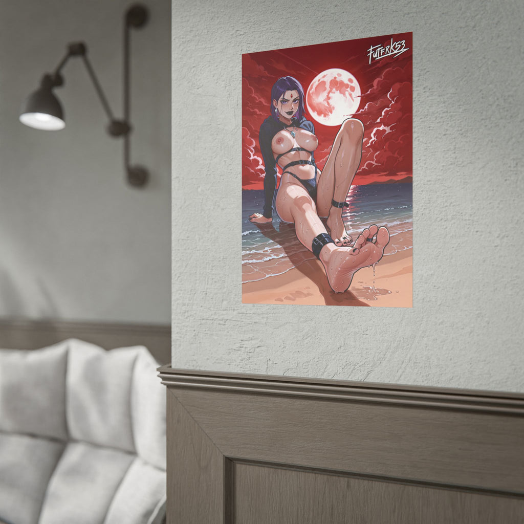Witching Summer Feet 04, Raven V2 | Rolled Poster Art