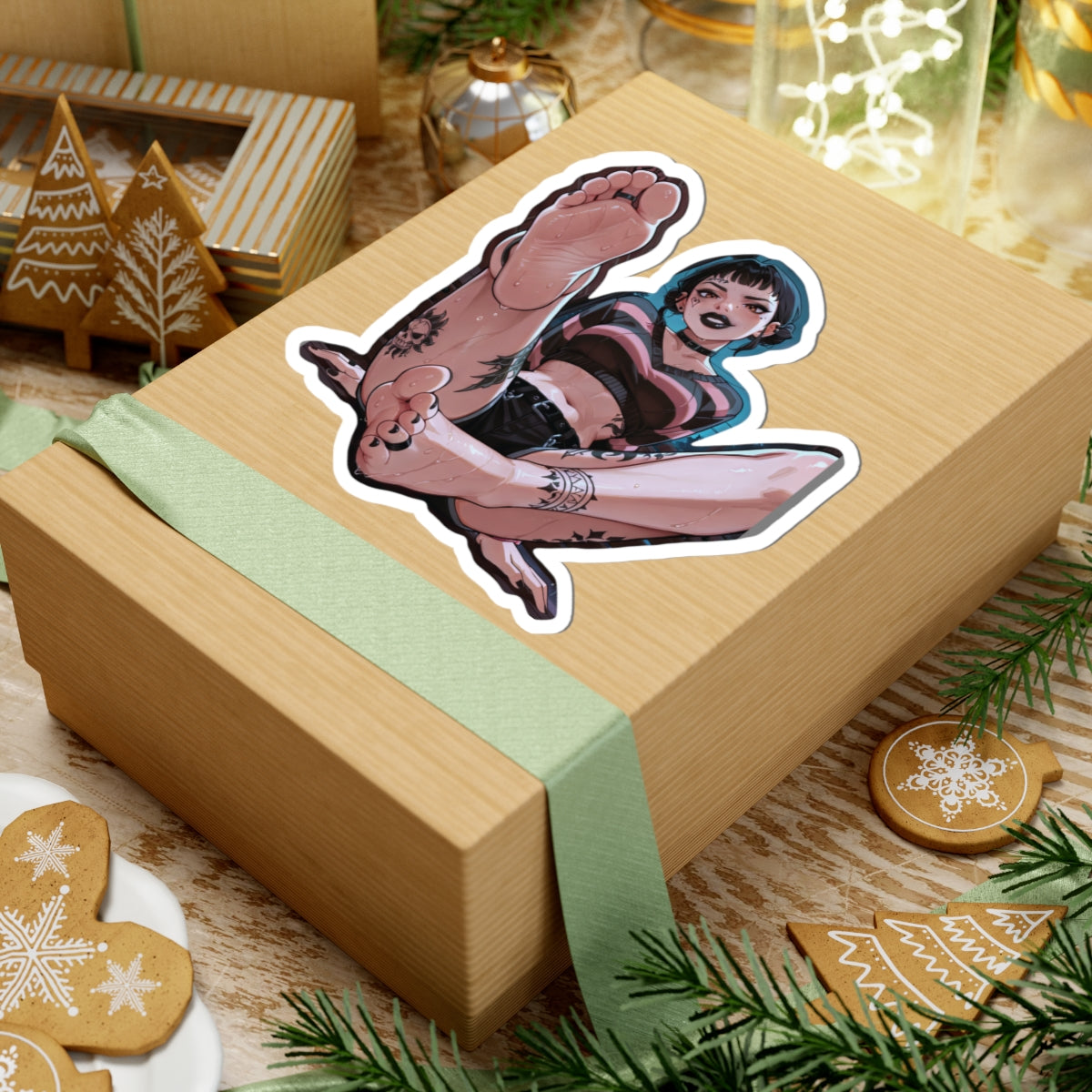 Girls of Huntrix Feet 02, Zoey V1 | Kiss-Cut Sticker