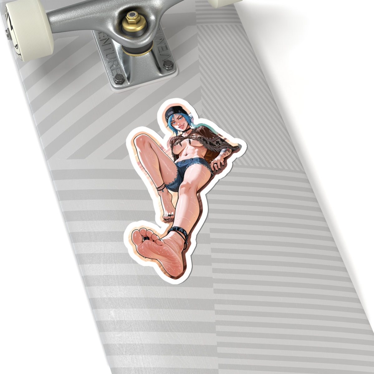 Hippie Girls Feet 07, Chloe V1 | Kiss-Cut Sticker