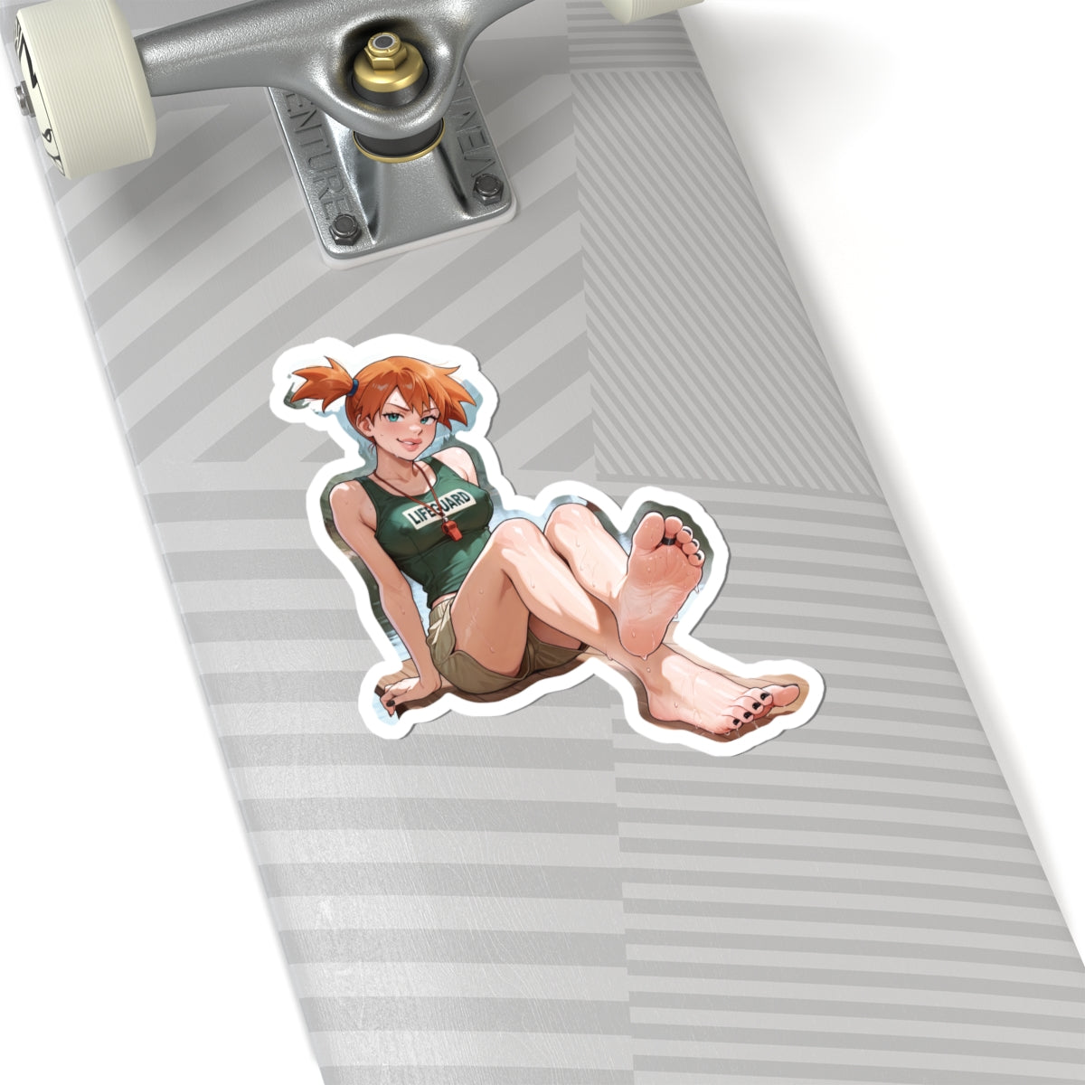 Summer Camp Feet 08, Misty V1 | Kiss-Cut Sticker