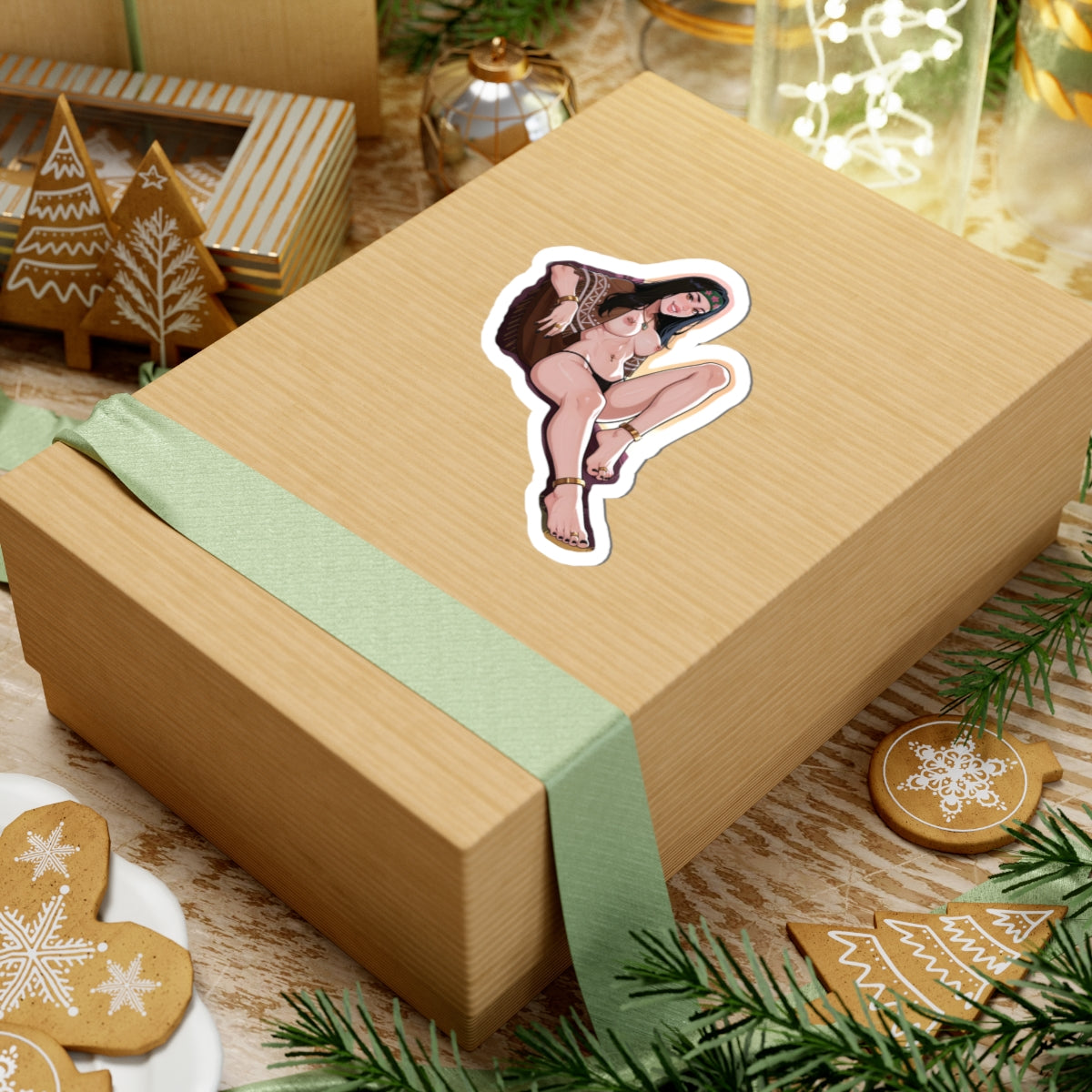 Hippie Girls Feet 04, Hayley Smith V2 | Kiss-Cut Sticker