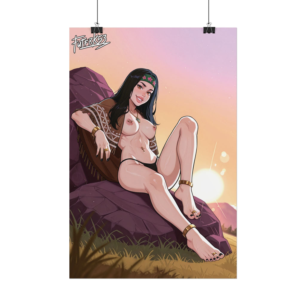 Hippie Girls Feet 04, Hayley Smith V2 | Rolled Poster Art