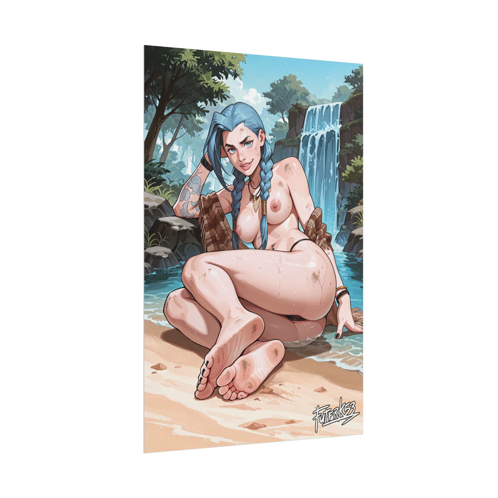 Hippie Girls Feet 09, Jinx V2 | Rolled Poster Art