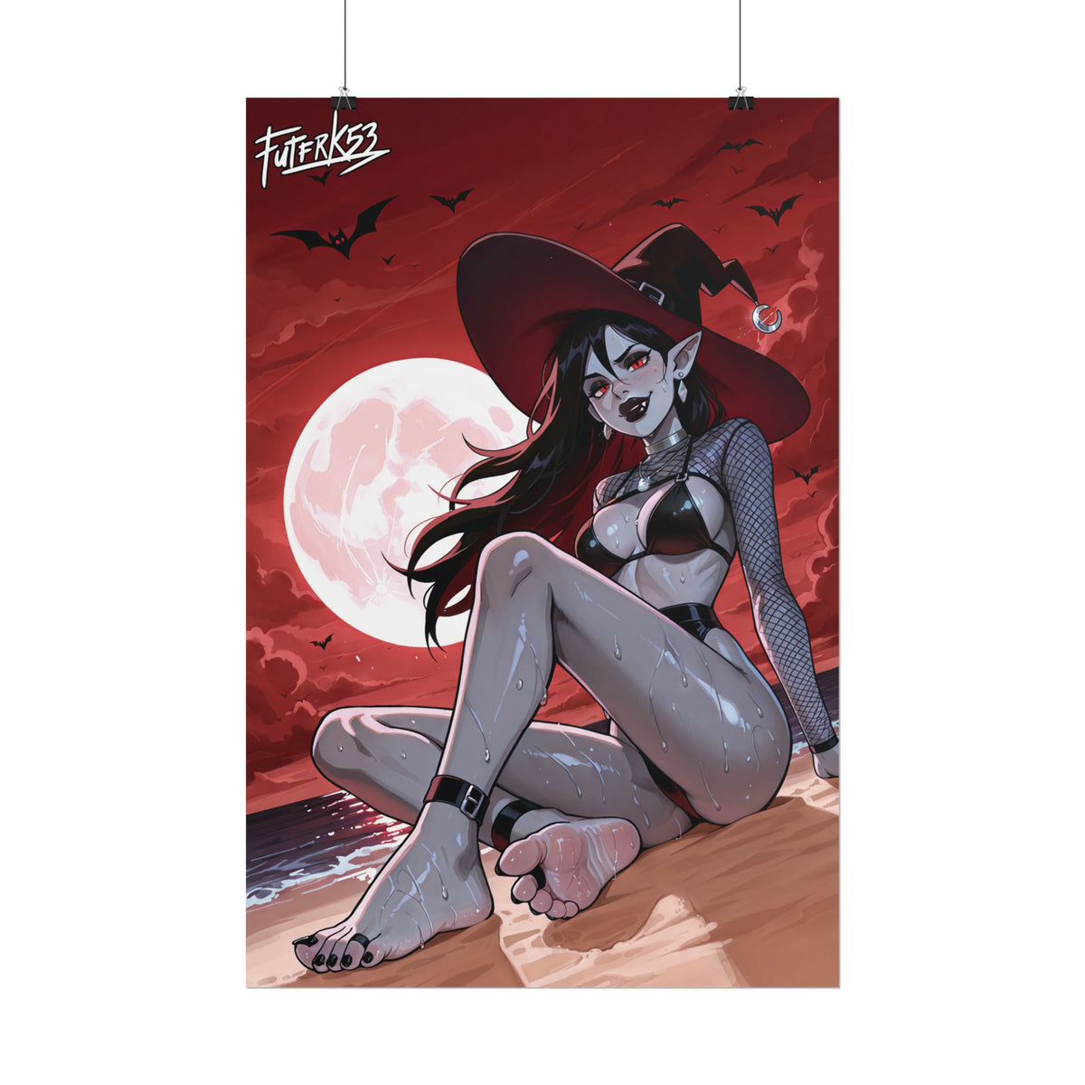 Witching Summer Feet 09, Marceline V1 | Rolled Poster Art