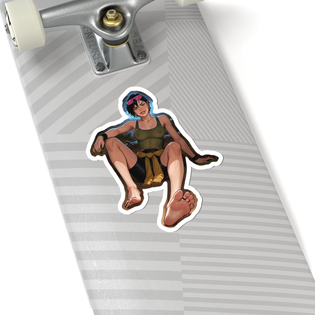 Summer Camp Feet 03, Jubilee V1 | Kiss-Cut Sticker