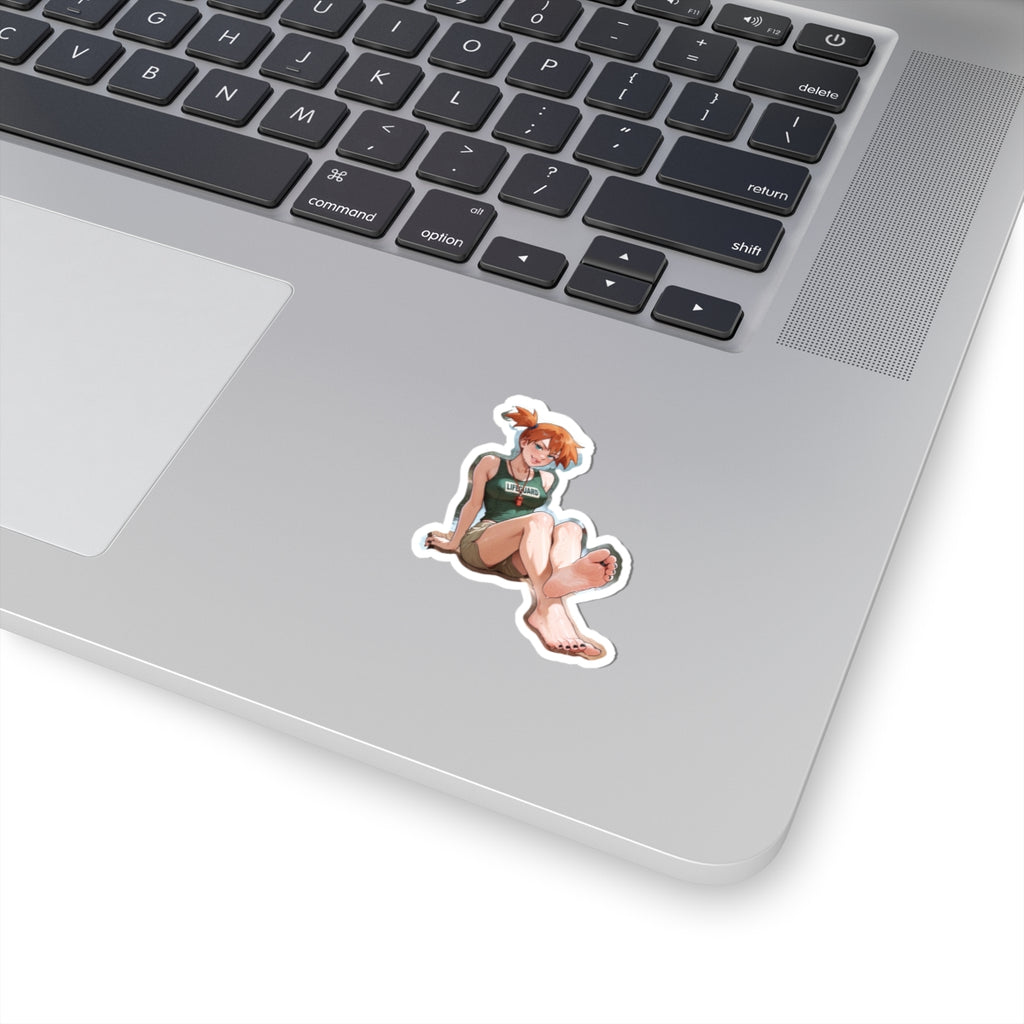 Summer Camp Feet 08, Misty V1 | Kiss-Cut Sticker