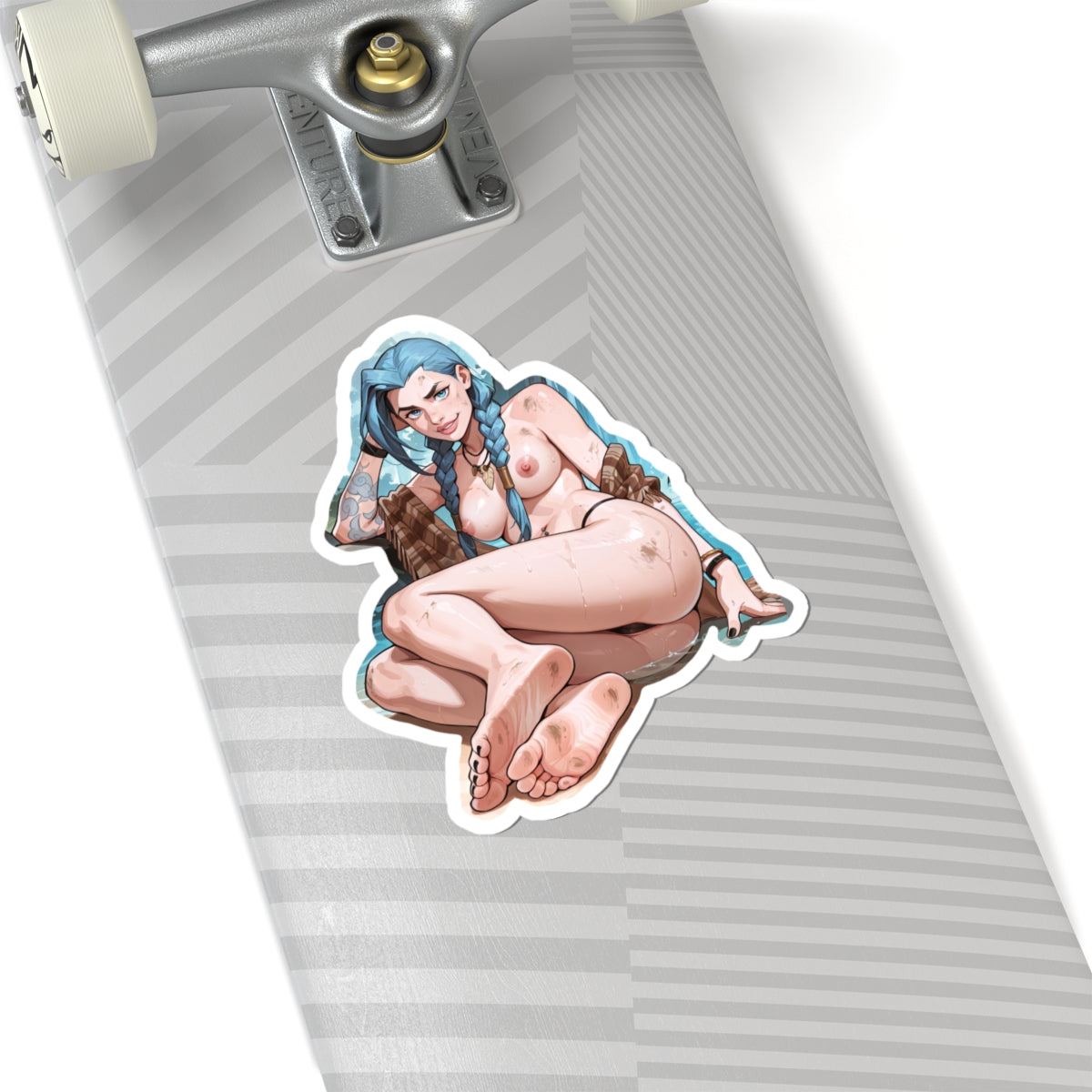 Hippie Girls Feet 09, Jinx V2 | Kiss-Cut Sticker