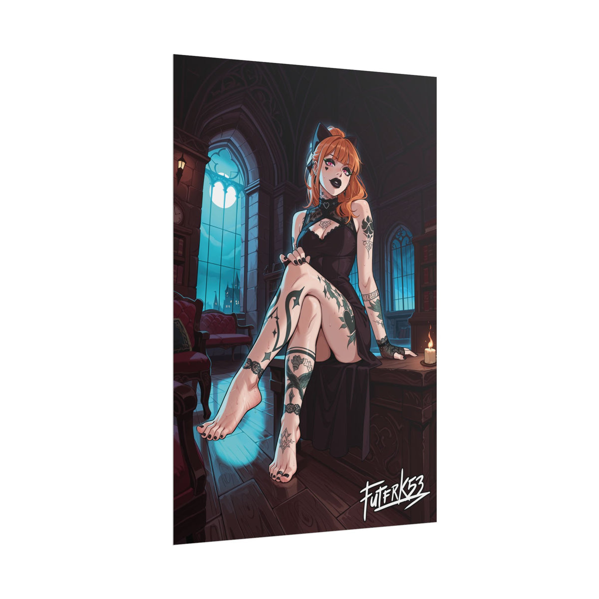 Powerpuff Witching Hour 03 Blossom V2 | Rolled Poster Art