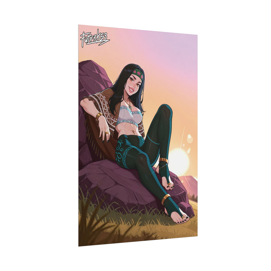 Hippie Girls Feet 04, Hayley Smith V1 | Rolled Poster Art