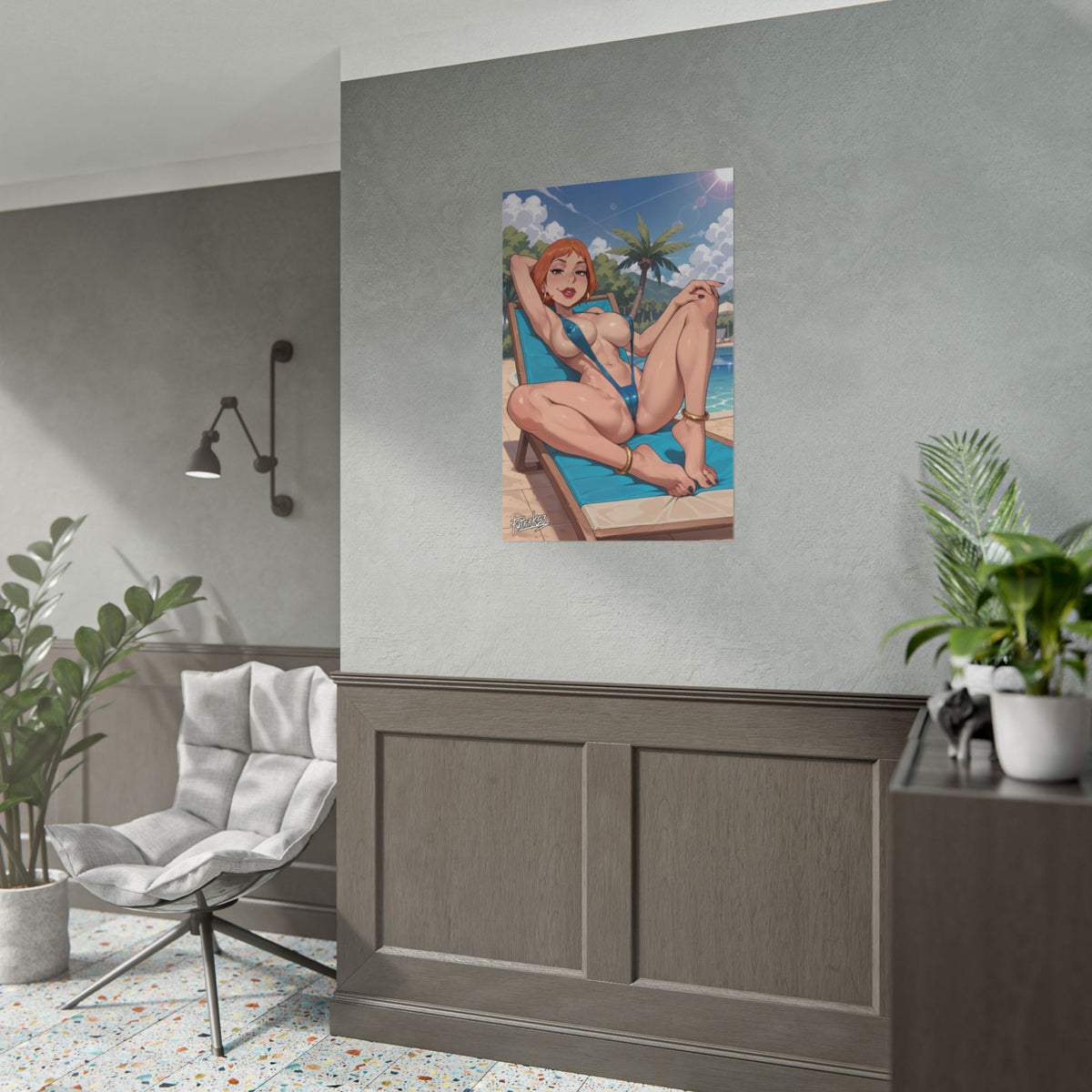 Swimsuit Babes Feet 05, Lois Griffin | Rolled Poster Art