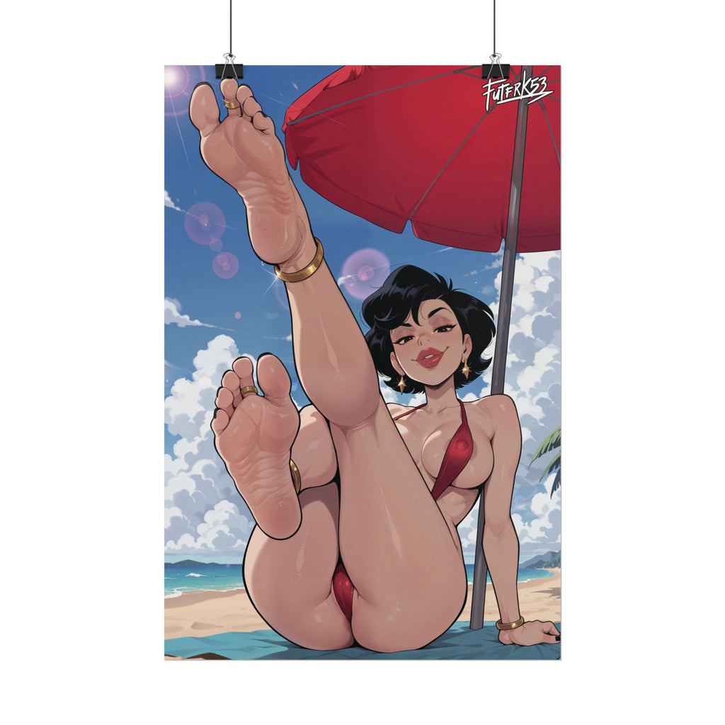 Swimsuit Babes Feet 10, Susan Long | Rolled Poster Art