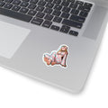 Hippie Girls Feet 08, Honey Lemon V1 | Kiss-Cut Sticker