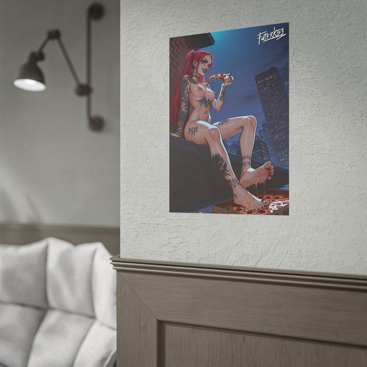 Girls of Huntrix Feet 01, Mira V2 | Rolled Poster Art