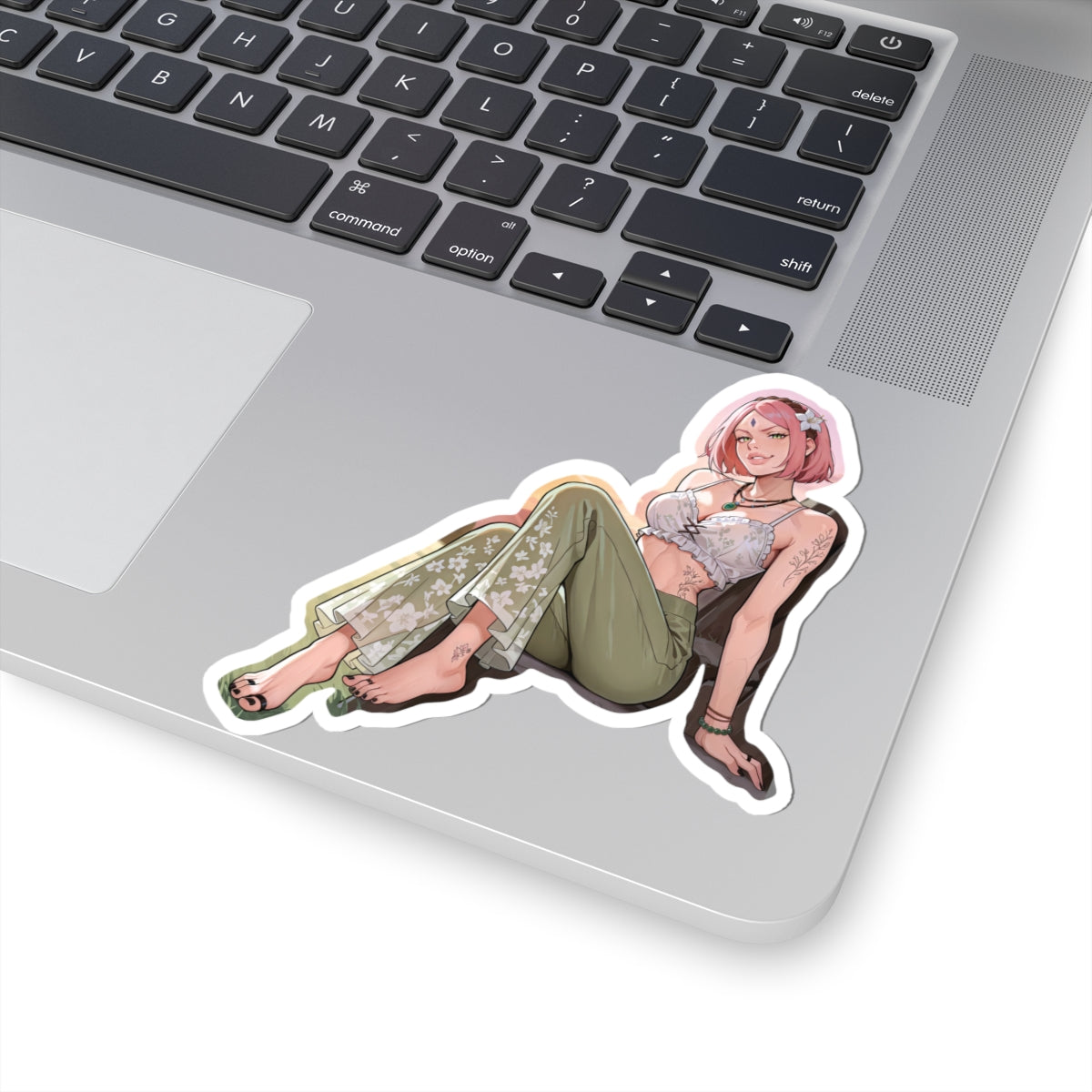Hippie Girls Feet 06, Sakura V1 | Kiss-Cut Sticker