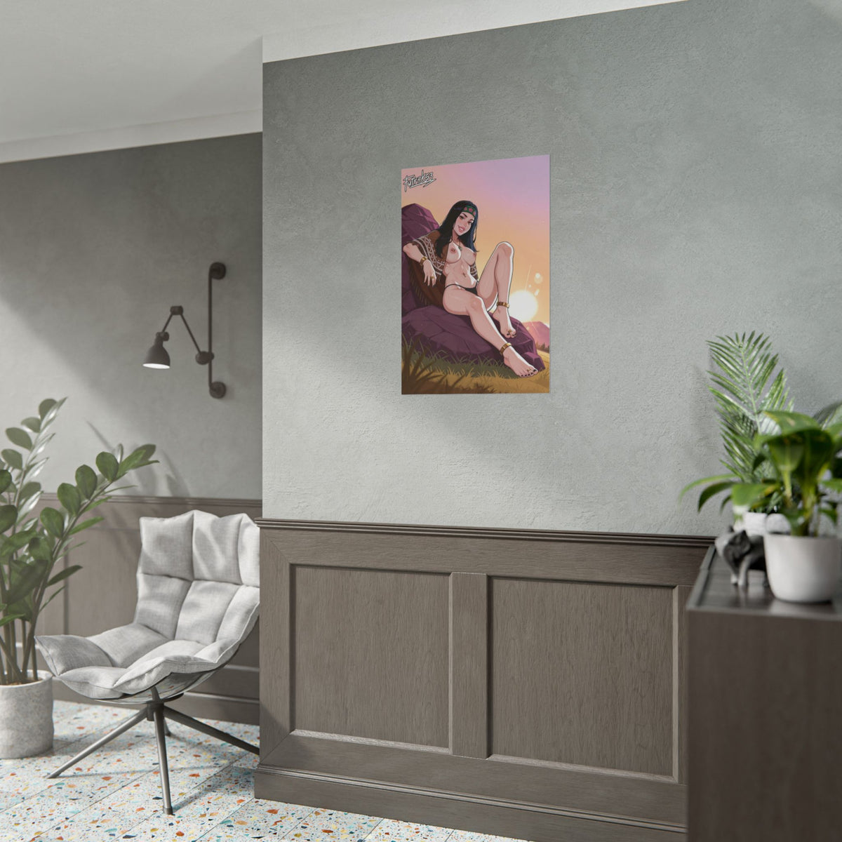 Hippie Girls Feet 04, Hayley Smith V2 | Rolled Poster Art