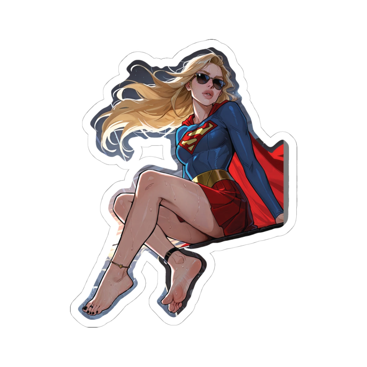 Girl of Steel, Supergirl V1 | Kiss-Cut Sticker