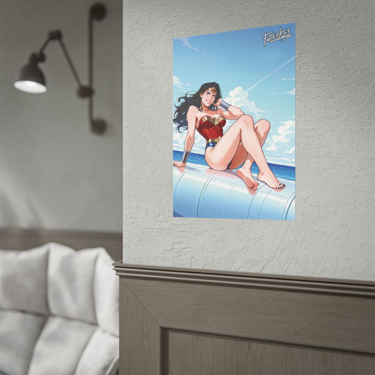 Definitive Series Feet 02, Wonder Woman V1 | Rolled Poster Art