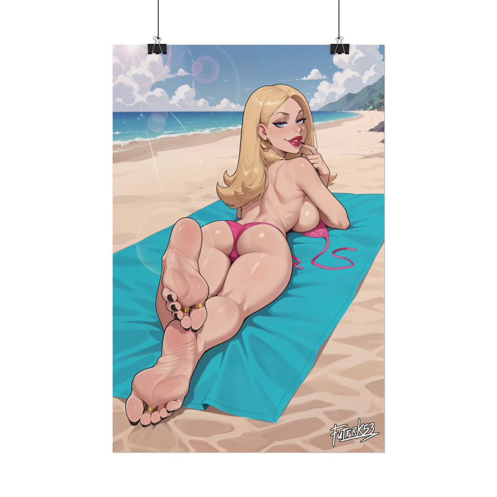 Swimsuit Babes Feet 06, Francine Smith | Rolled Poster Art
