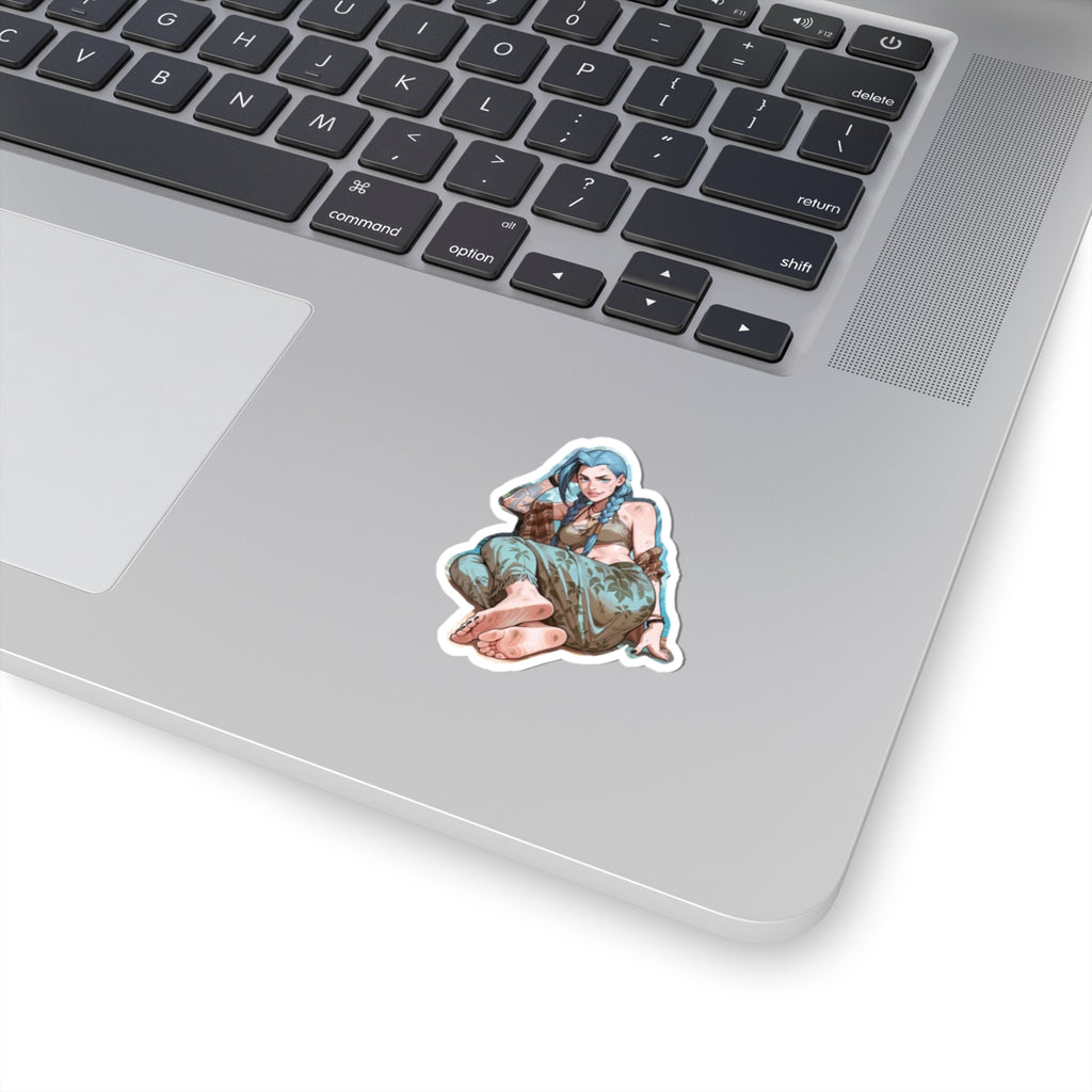 Hippie Girls Feet 09, Jinx V1 | Kiss-Cut Sticker