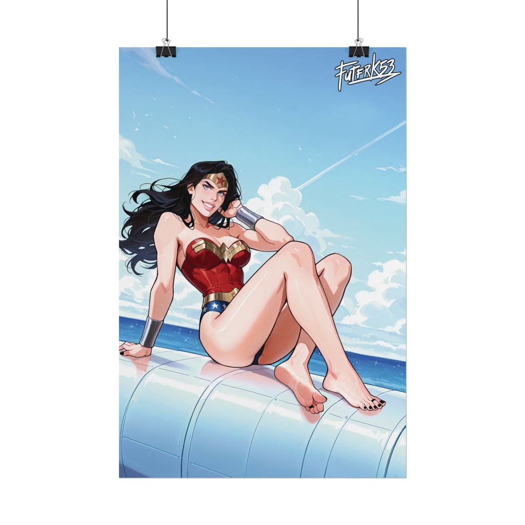 Definitive Series Feet 02, Wonder Woman V1 | Rolled Poster Art