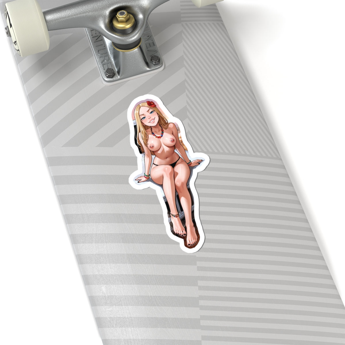 Hippie Girls Feet 05, Terra V2 | Kiss-Cut Sticker
