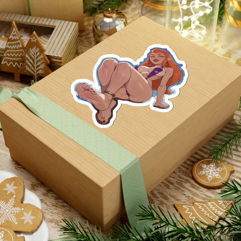 Swimsuit Babes Feet 07, Eda Clawthorne | Kiss-Cut Sticker