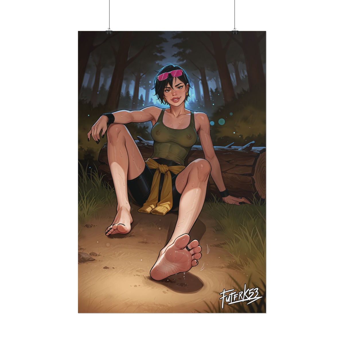 Summer Camp Feet 03, Jubilee V1 | Rolled Poster Art