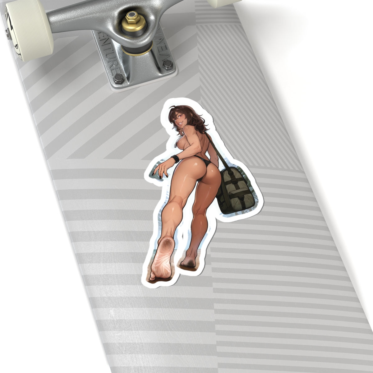 Summer Camp Feet 01, Ms. Marvel Kamala Khan V2 | Kiss-Cut Sticker