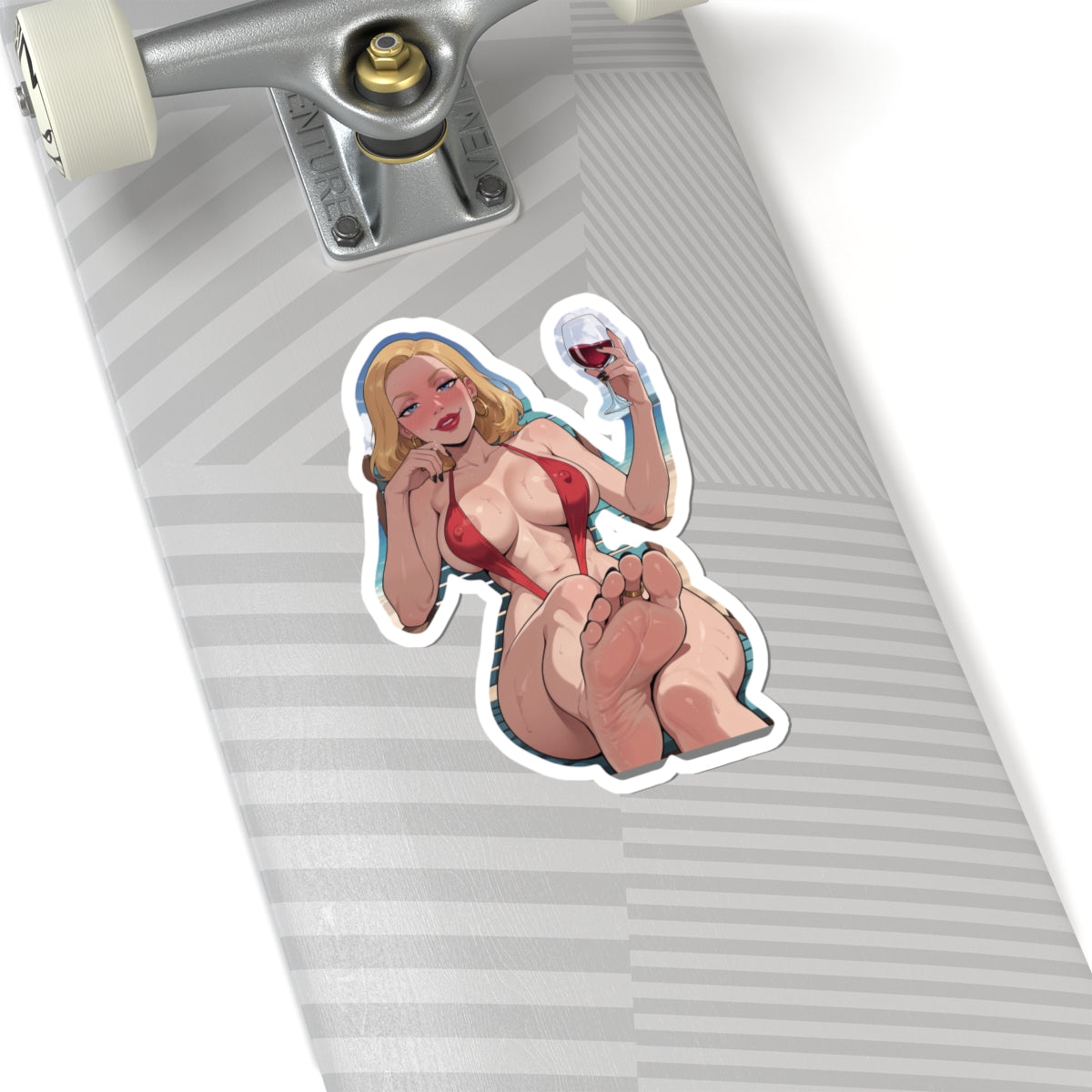 Swimsuit Babes Feet 02, Beth Smith | Kiss-Cut Sticker