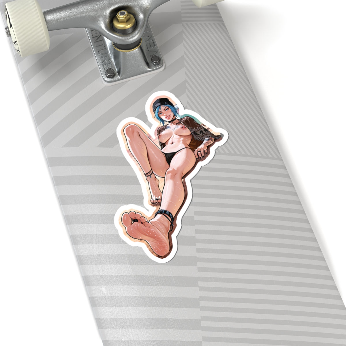 Hippie Girls Feet 07, Chloe V2 | Kiss-Cut Sticker