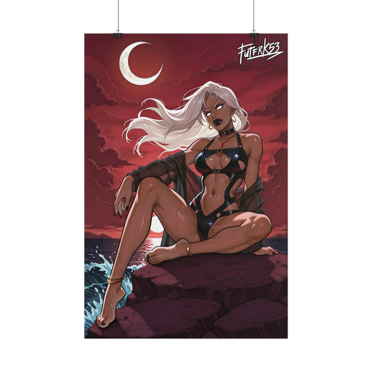 Witching Summer Feet 03, Storm V1 | Rolled Poster Art