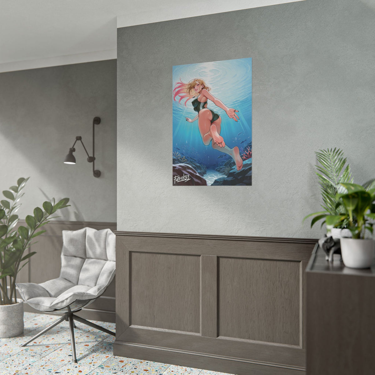 Summer Camp Feet 06, Marin Kitagawa V1 | Rolled Poster Art