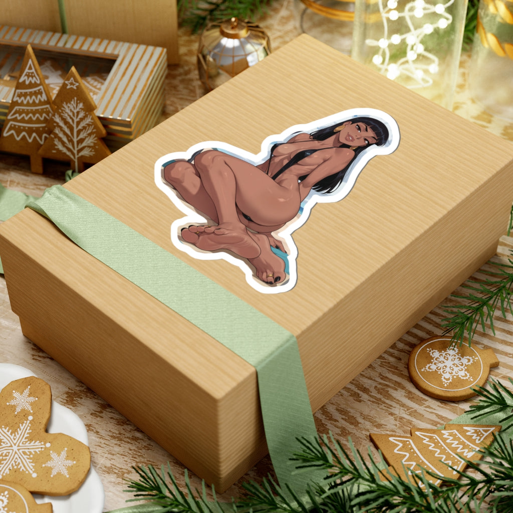 Swimsuit Babes Feet 03, Malina | Kiss-Cut Sticker
