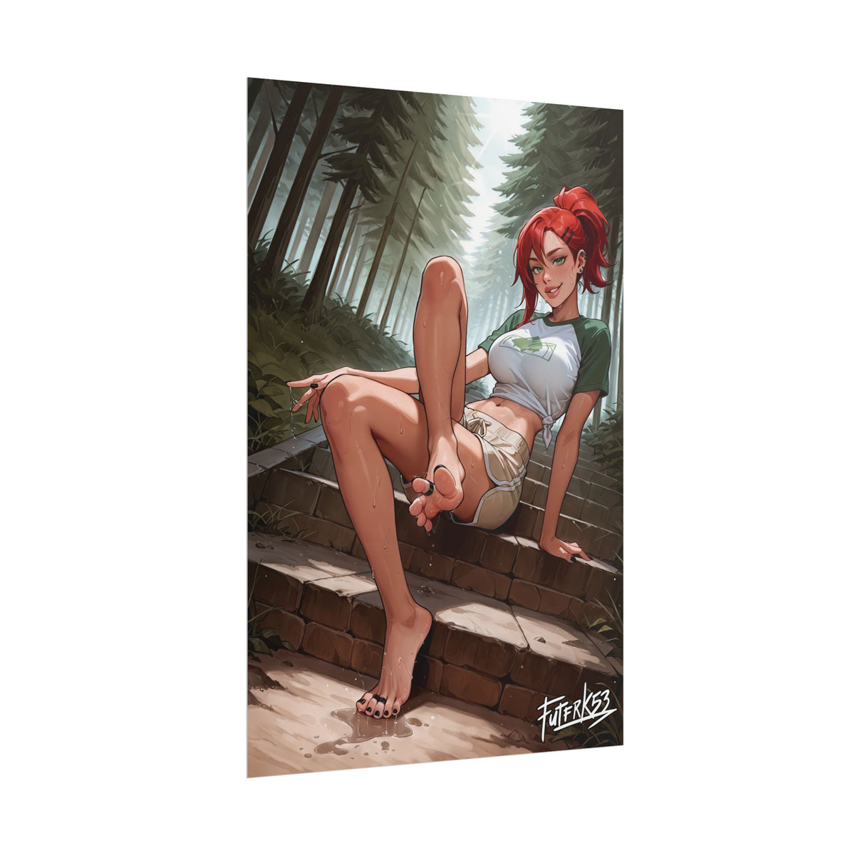 Summer Camp Feet 05, Frankie Foster V1 | Rolled Poster Art