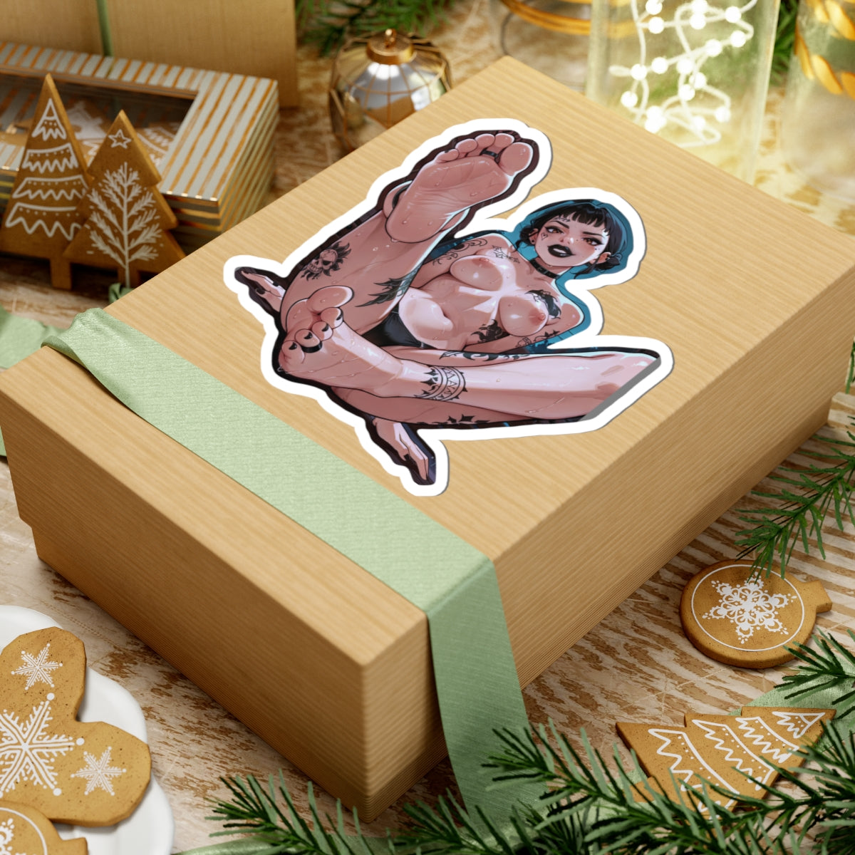 Girls of Huntrix Feet 02, Zoey V2 | Kiss-Cut Sticker