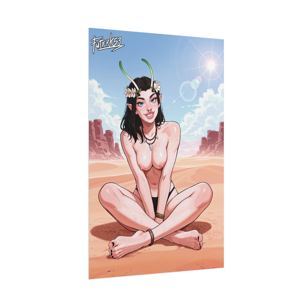 Hippie Girls Feet 01, Mantis V2 | Rolled Poster Art
