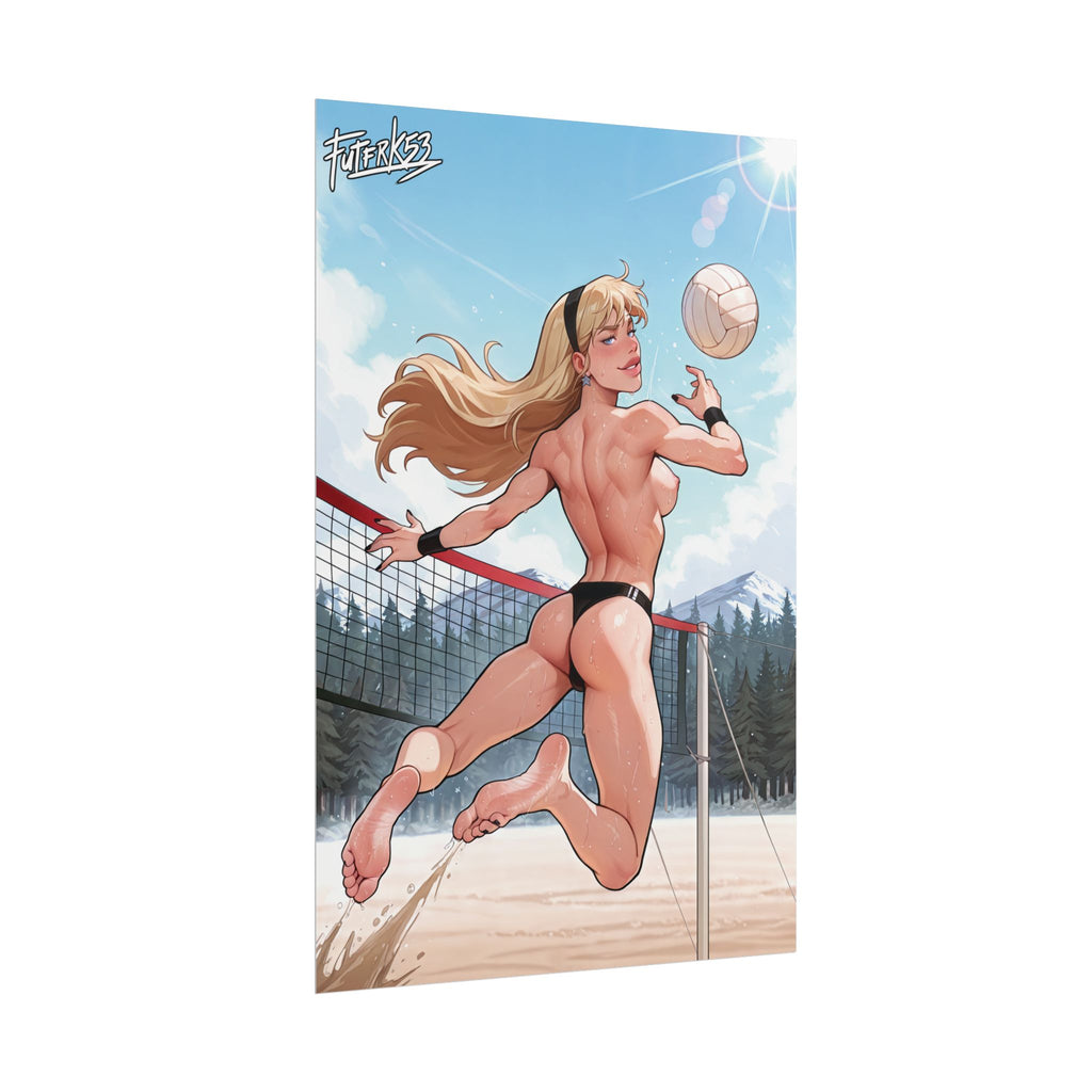 Summer Camp Feet 07, Wonder Girl V2 | Rolled Poster Art