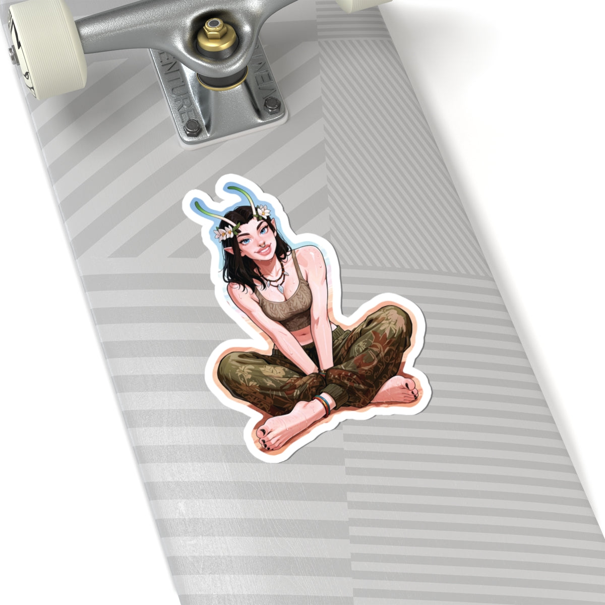 Hippie Girls Feet 01, Mantis V1 | Kiss-Cut Sticker