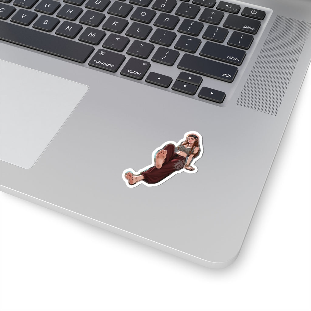 Hippie Girls Feet 02, Aloy V1 | Kiss-Cut Sticker
