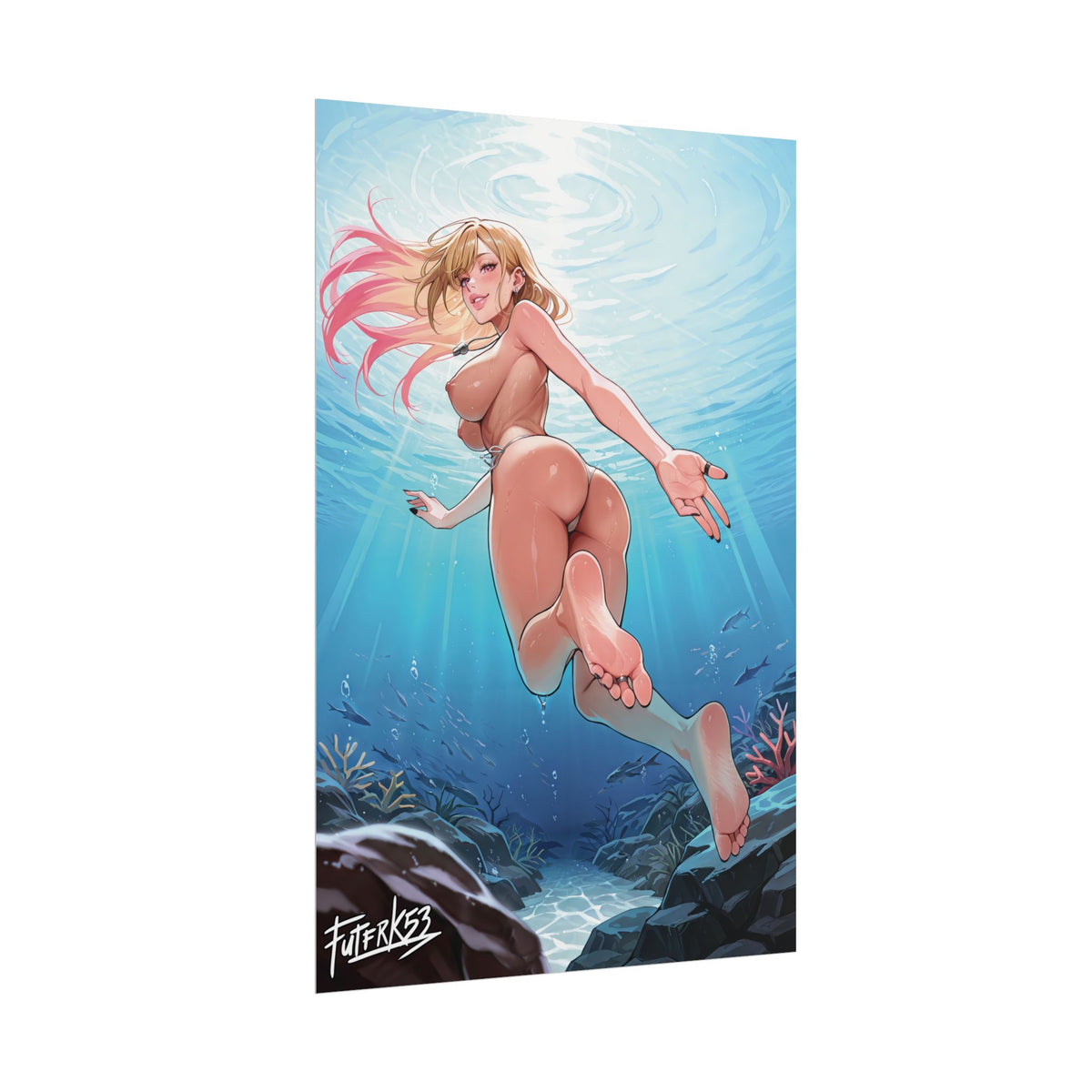 Summer Camp Feet 06, Marin Kitagawa V2 | Rolled Poster Art