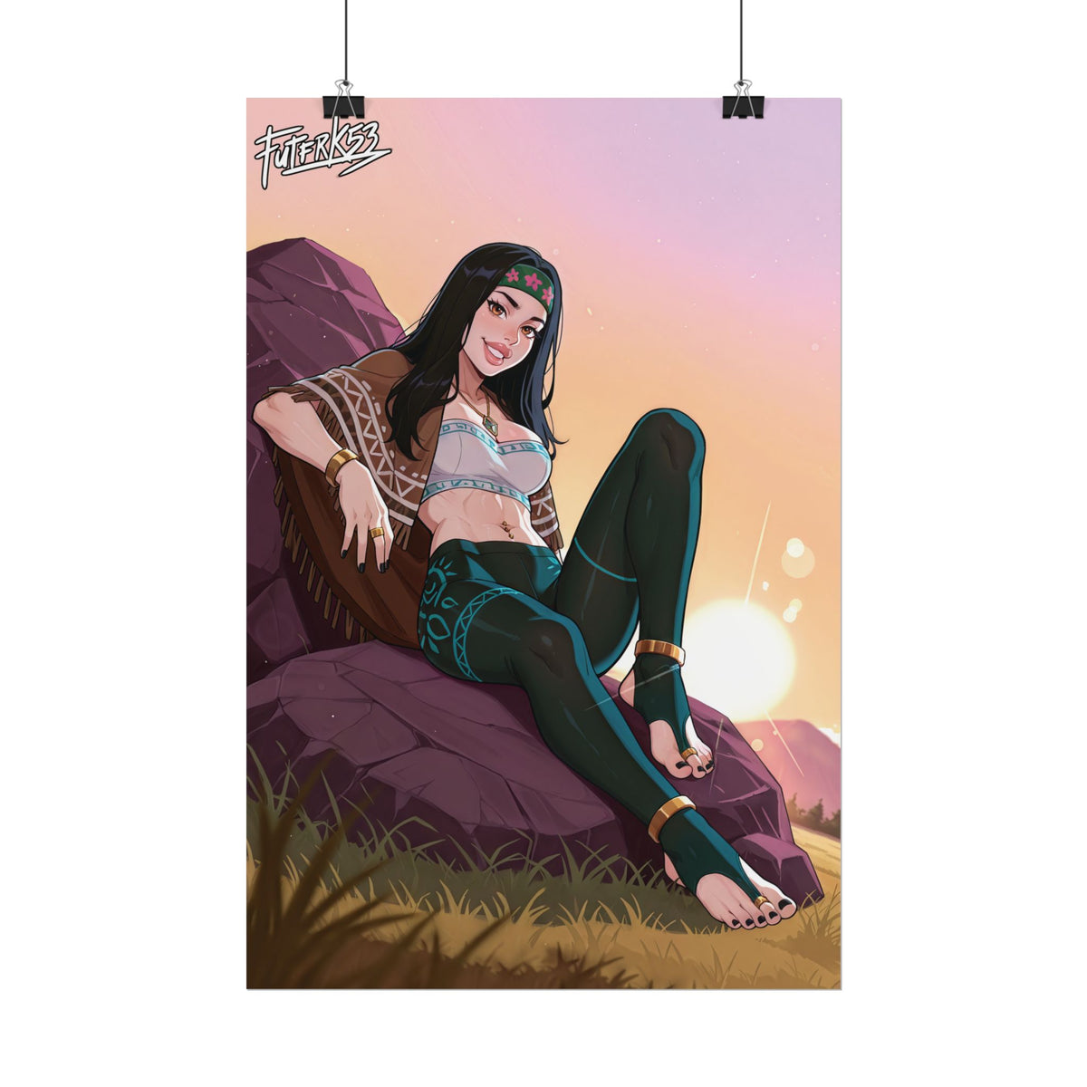 Hippie Girls Feet 04, Hayley Smith V1 | Rolled Poster Art